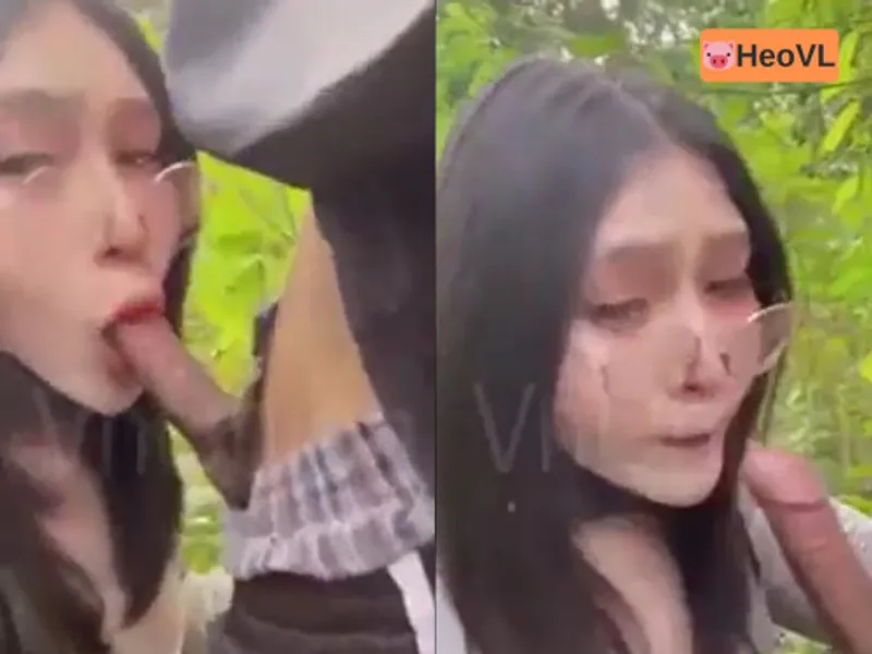 đi dã ngoại tiện đụ eny ở trong rừng